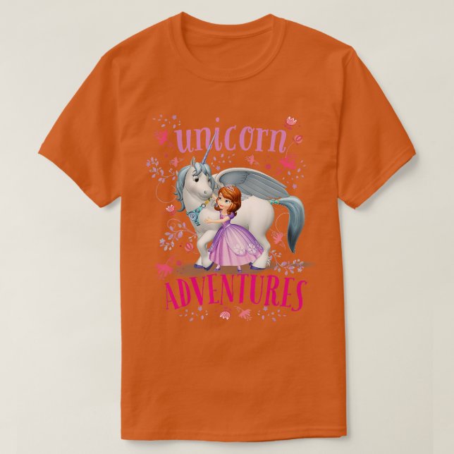 Camiseta Sofia, as Primeiras Aventuras do Unicórnio (Frente do Design)