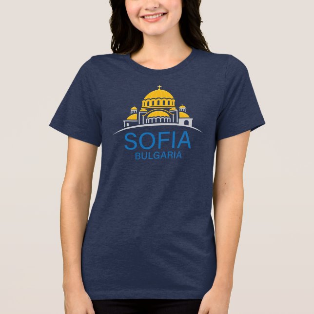 Camiseta Sofia Bulgária União Europeia (Frente)