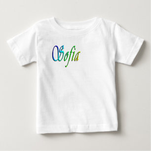 Camiseta Sofia Seu Nome Em Cor,