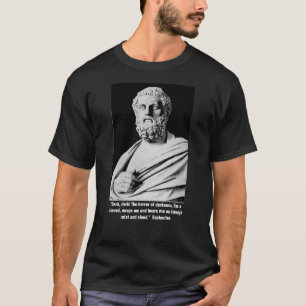 Camiseta Sófocles cita a Escuridão