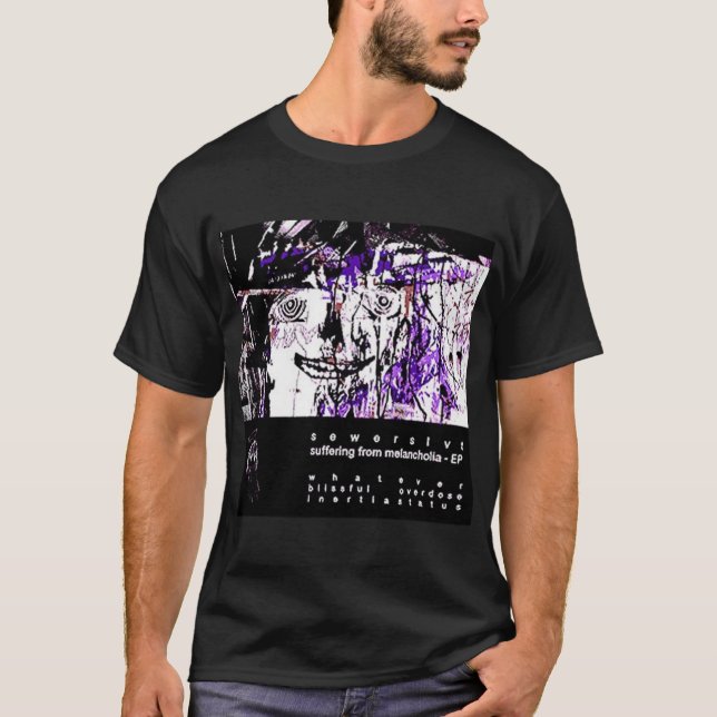 Camiseta Sofrimento da melancolia - Sewerslvt (Frente)