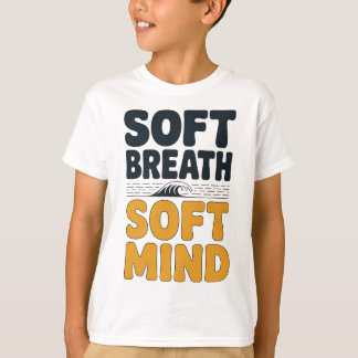 Camiseta Soft Breath Soft Mind Dandelion Yoga Inspiration A