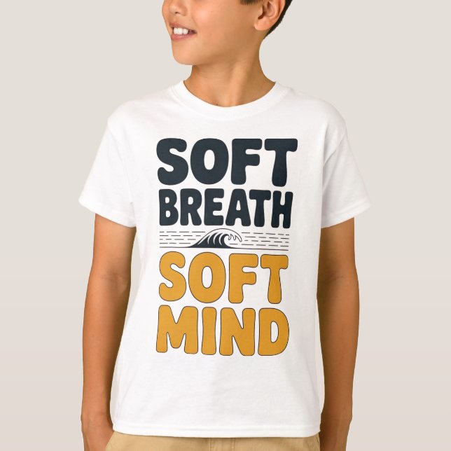 Camiseta Soft Breath Soft Mind Dandelion Yoga Inspiration A (Frente)
