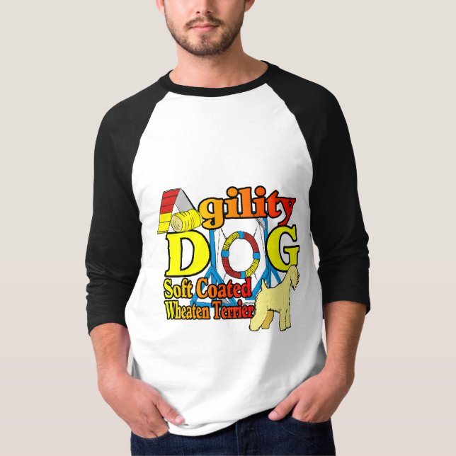 Camiseta Soft_Coated_Wheaten_Terrier_Agilidade (Frente)