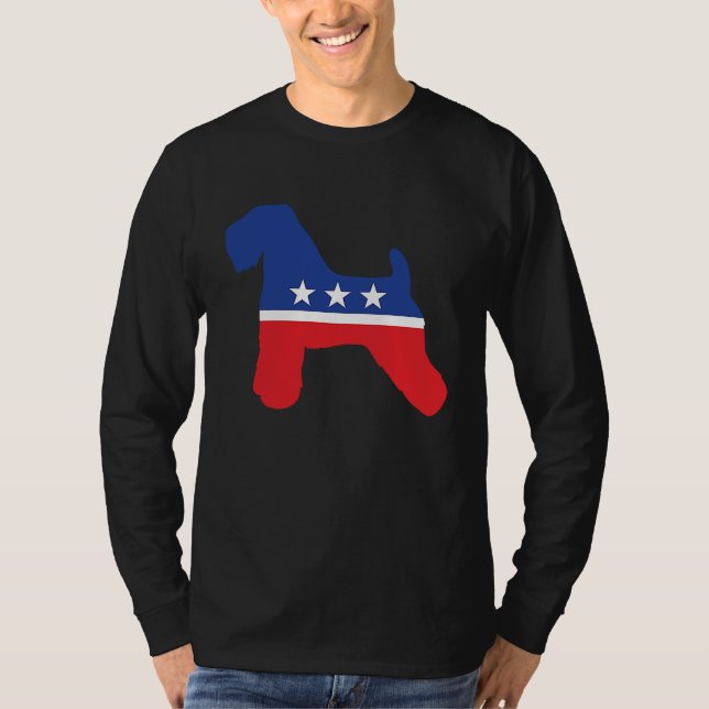 Camiseta Soft Coated Wheaten Terrier Dog  Political Symbol (Frente)