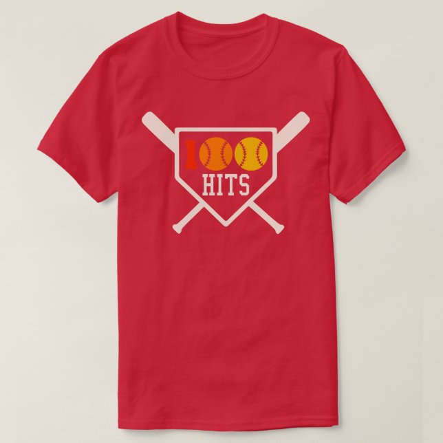 Camiseta Softb de 100 Segundos graus Softball Baseball Coac (Frente do Design)