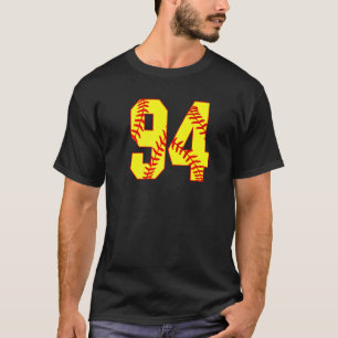 Camiseta Softball 94 Fast Pitch Love Softball Mãe Favorita