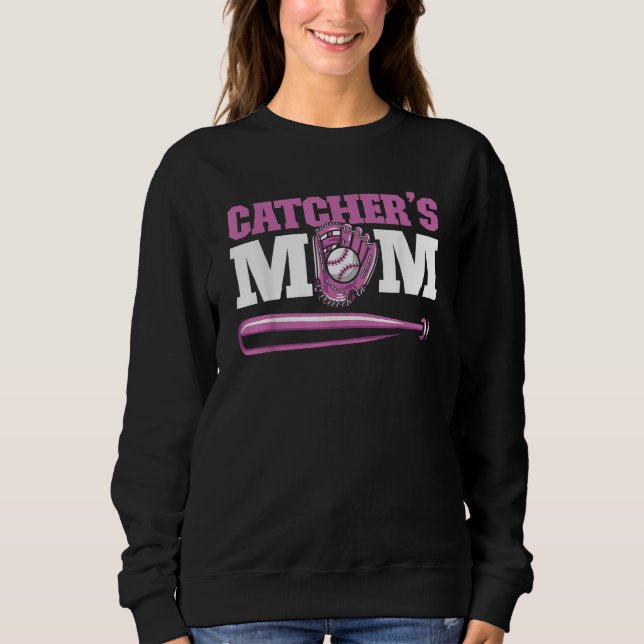 Camiseta Softball Baseball Bat Catcher  Batter Pitcher Catc (Frente)