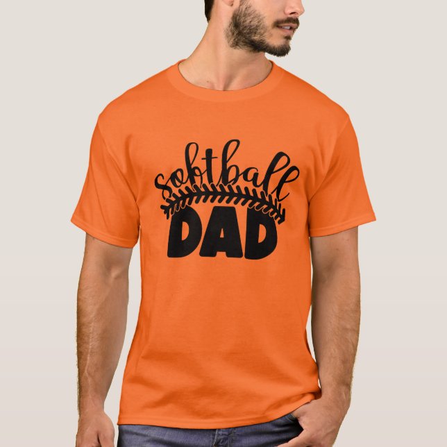 Camiseta Softball  Dad  (Frente)
