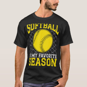 Camiseta Softball É Meu Poço Favorito De Jogador De Softbal
