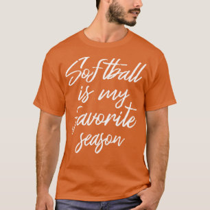 Camiseta Softball é minha estação favorita III