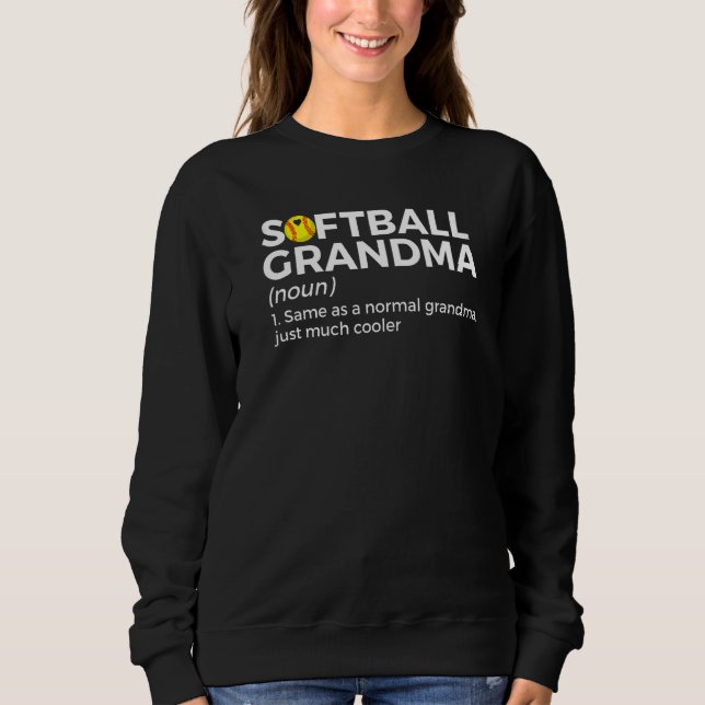 Camiseta Softball Grandma Definition (Frente)