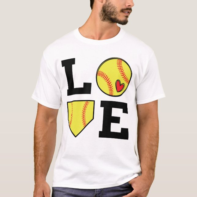 Camiseta Softball Love (Frente)
