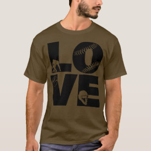 Camiseta Softball LOVE Funny 2
