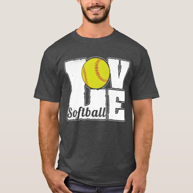 Camiseta SOFTBALL LOVE gift (Frente)