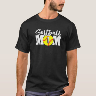 Camiseta Softball Mãe 1