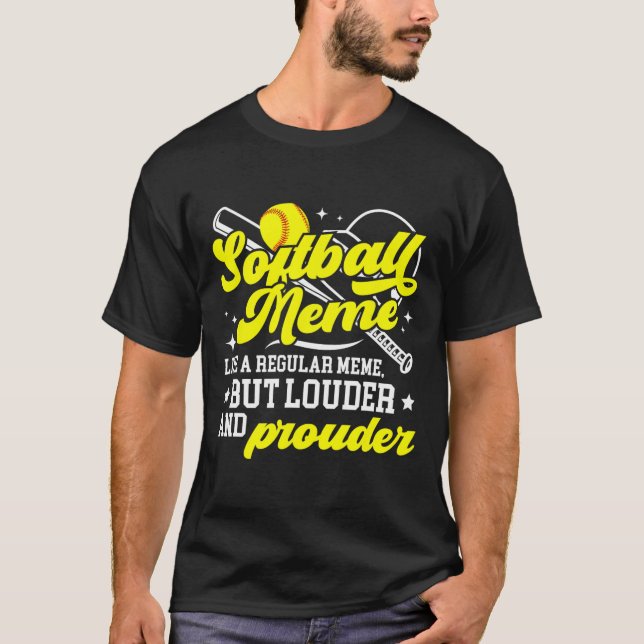 Camiseta Softball Meme Definition Meme Of A Softball Player (Frente)