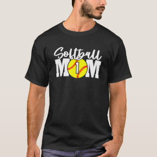 Camiseta Softball Mom 1
