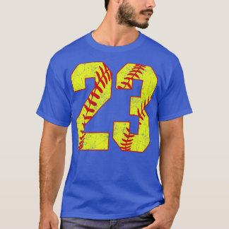 Camiseta Softball Número 23 23 Softball Jersey U