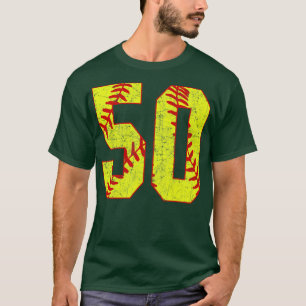 Camiseta Softball Número 50 50 Softball Jersey U