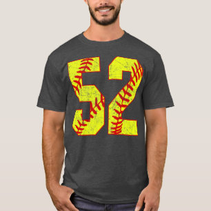 Camiseta Softball Número 52 52 Softball Jersey U