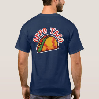 Camiseta Softball Oppo Taco/beisebol
