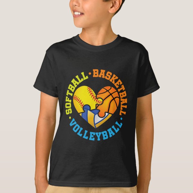 Camiseta Softll Sketll Volleyll  (Frente)