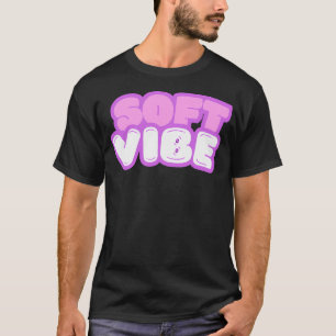 Camiseta Softvibe Bubble Kawaii - Tipografia Estética