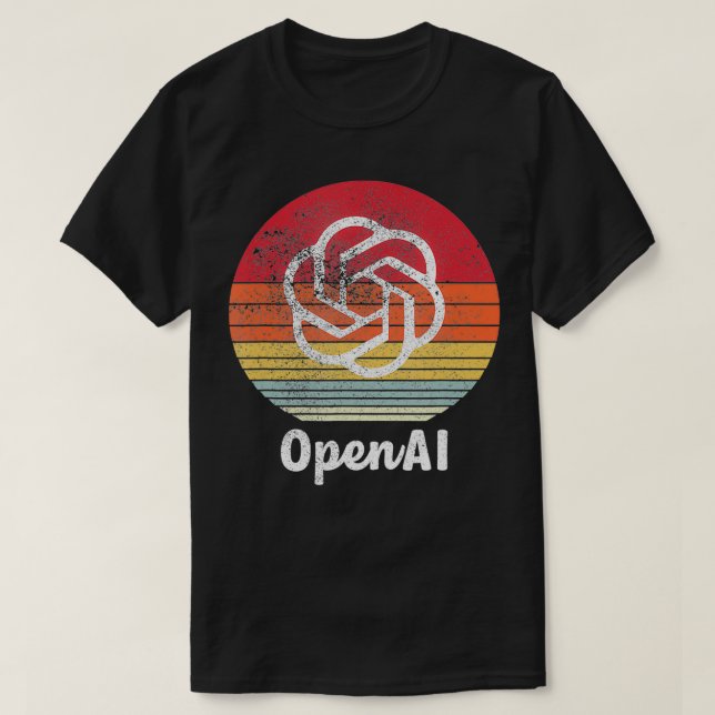 Camiseta Software de computador para pesquisa OpenAI AI da  (Frente do Design)