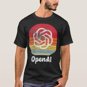 Camiseta Software de computador para pesquisa OpenAI AI da