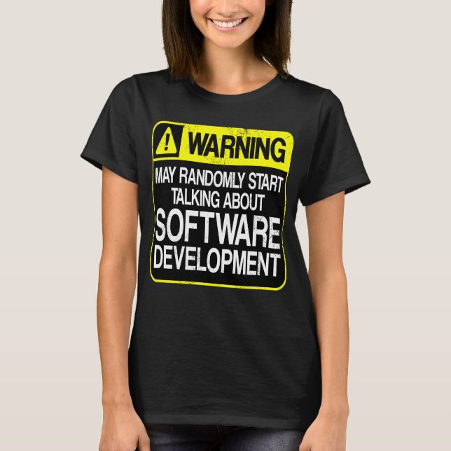 Camiseta Software Development Computer Coding Programmer Co (Frente)