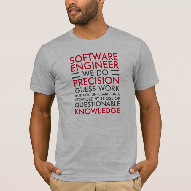 Camiseta Software Engineer II (Frente)