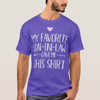 Camiseta Soinlaw favorita me deu isso para a lei-mãe