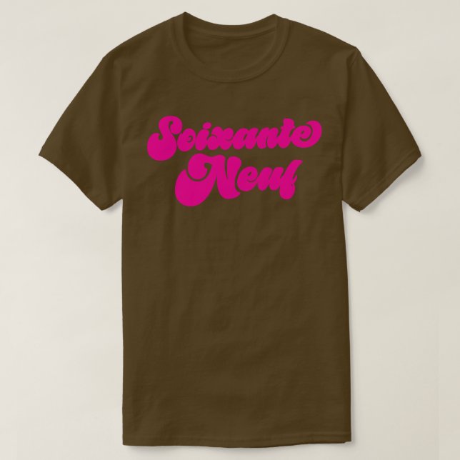 Camiseta SoixanteNeuf (Frente do Design)