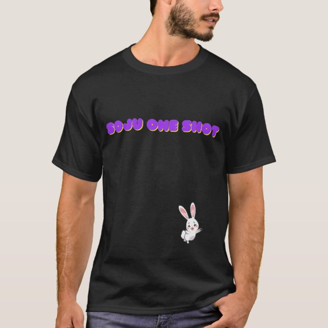 Camiseta Soju, um tiro (Frente)