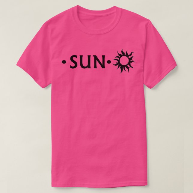 Camiseta Sol 2 (Frente do Design)