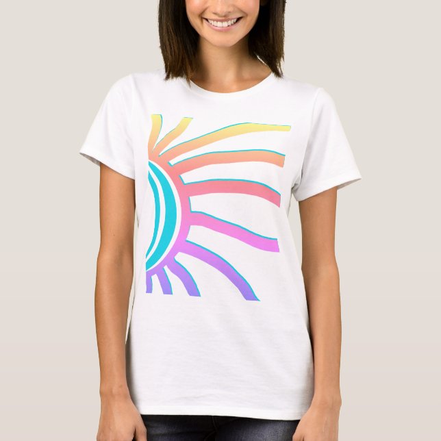 Camiseta Sol alegre  (Frente)