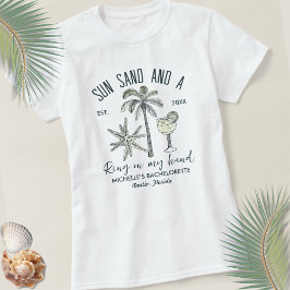 Camiseta Sol, Areia E Um Anel Na Minha Mão Festa Bacharela 