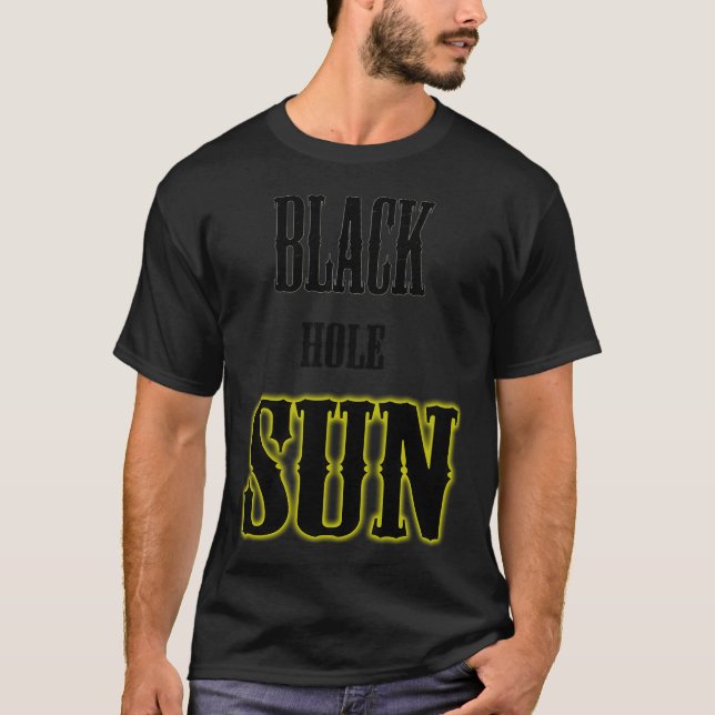 Camiseta Sol Buraco Negro (Frente)