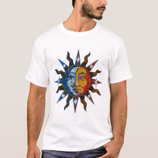 Camiseta Sol Celestial E Lua
