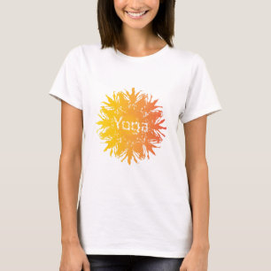 Camiseta Sol de ioga quente