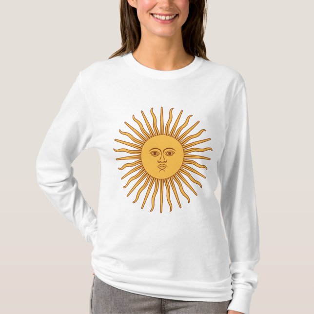 Camiseta Sol de maio (Frente)