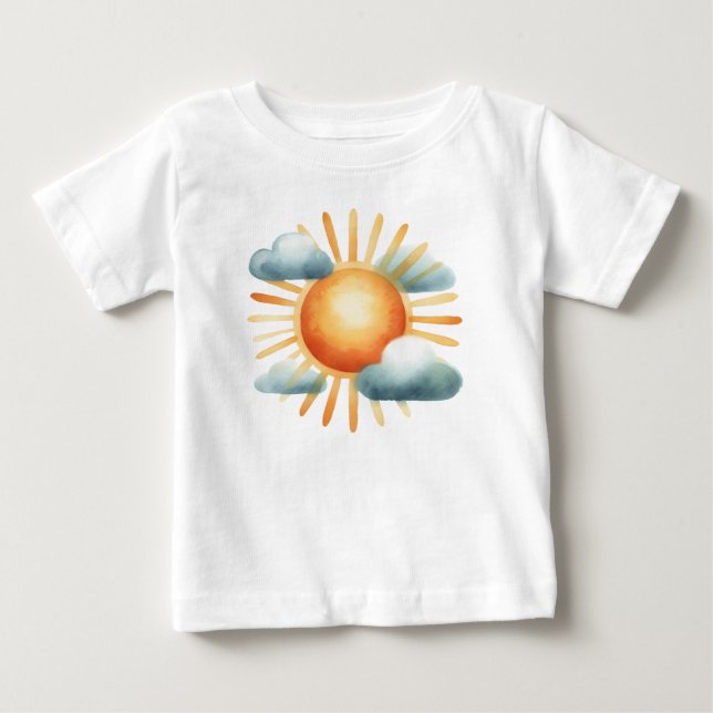 Camiseta Sol desenhado (Frente)