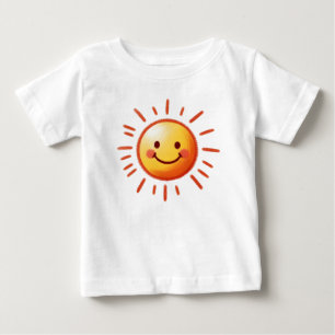 Camiseta Sol desenhado