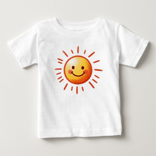 Camiseta Sol desenhado (Frente)