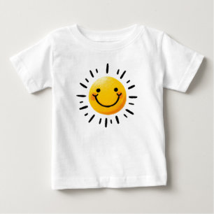 Camiseta Sol desenhado