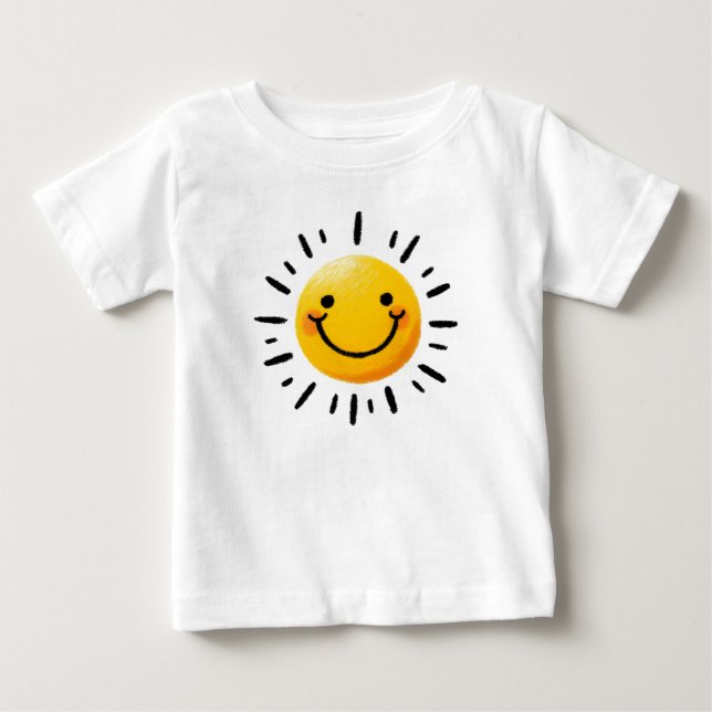 Camiseta Sol desenhado (Frente)