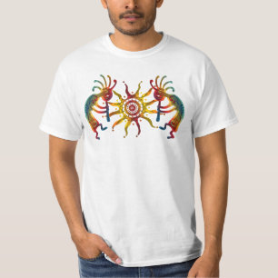 Camiseta SOL DO DUO DE KOKOPELLI + suas ideias
