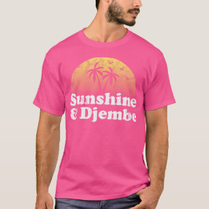 Camiseta Sol E Tambor De Djembe