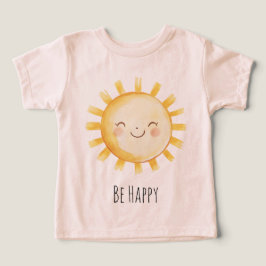 Camiseta Sol Feliz Fofo